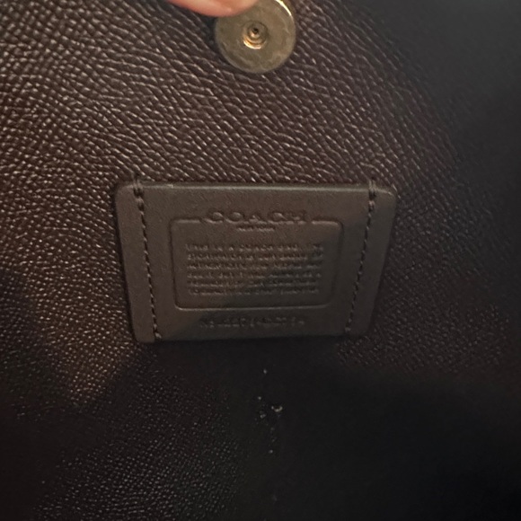 Coach Maroon Crossbody Bag - Picture 3 of 8